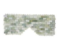 NSXAYIWE Masque pour les yeux en pierre de jade apaisante et relaxante - Coussinet pour les yeux en pierre de jade pour un effet rafraîchissant et rafraîchissant - Masque pour les yeux en jade -