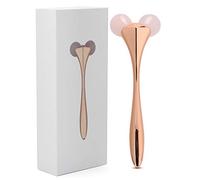 NSXAYIWE Outils Pour le Visage Gua Sha, Rouleau Multifonctionnel En Germanium, Rouleau D'angle à 55 °, Pétrissage à 360 Degrés Pour un Visage En V Parfait