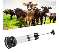 NSXAYIWE Pompe respiratoire assistée par Veau, équipement d'aspiration d'expectorations de Veau Nouveau-né en Acier Plastique, respirateur de bétail avec poignée Ergonomique pour