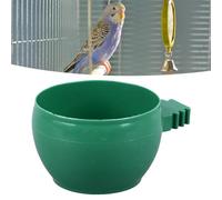 Nsxayiwe Tasses à Vaisselle d'alimentation des Oiseaux, Cage de Bol de Nourriture épaissis de Perroquet, Cage d'oiseau Cage en Eau récipient de Nourriture pour poriet de carket (Grande Taille)