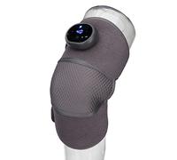 NSXAYIWEMasseur De Genou Chauffant, Vibration à 3 Vitesses, Genouillère Chauffante à 5 Vitesses, Masseur De Jambe Réglable, Coussin Chauffant Pour Genou Compatible Pour le Coude Et le Genou, Etc.