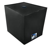 NSXIN Bache pour Cuve 1000L IBC Bâche de Protection Solaire pour réservoir d'eau de Pluie IBC, Couvercle de réservoir d'eau Anti-poussière Anti-UV, Housse de Protection, 116x100x120 cm
