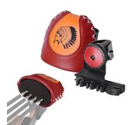 NSXVIF Carquois pour 4/6 Flèches, Carquois en Cuir Réglable avec Système de Tir Rapide, pour Arc Long et Arc Classique, pour la Chasse et L'entraînement Au Tir(S)