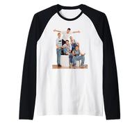 NSYNC Pop Group Justin Timberlake Boy Band Séance Photo Manche Raglan