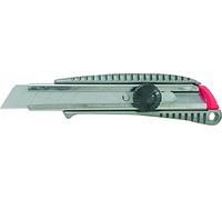 NT Cutter 489644 Cutter de travail avec molette de blocage 18 mm Gris
