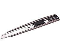 NT Cutter A 300 GRP Boîtier aluminium anthracite Lame 9 mm