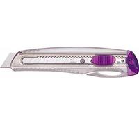 NT Cutter cutter IL 120 P boîtier en plastique violet-transparent