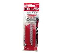 NT Cutter Lames de précision de 9 mm, lame à 30 degrés, 10 lames/paquet, 1 paquet (BAD-21P)