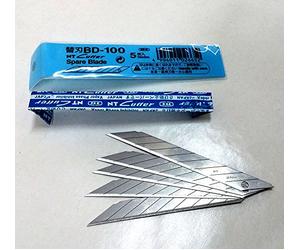 NT CUTTER Pack 5 blades BD-100 · Spare blade Precision 30 degree segmented