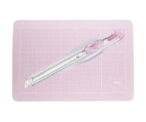 NT Kit cutter et tapis de découpe Set-AM350P, rose