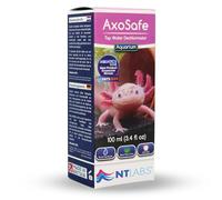 NT Labs AxoSafe pour aquariums Axolotl, élimine le chlore, les halogènes, la chloramine, sans aloe vera, accessoires d'aquarium pour axolotls (100 ml)