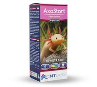 NT Labs AxoStart Bactéries filtrantes pour axolotl, décompose les déchets toxiques, prévient l'ammoniac et le nitrite, à utiliser après avoir ajouté Axolotl ou Filter Clean (100 ml)