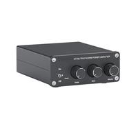 NT10A TPA3116D2 100W amplificateur stéréo récepteur Mini HiFi 2.0 canaux ampli for haut-parleurs maison contrôle des aigus basses(Black no power)