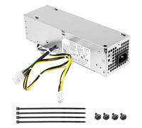 NT1XP YH9D7 255W Alimentation PSU pour Dell Optiplex 3020/7020/9020 et Precision T1700 SFF Systems - R7PPW 3XRJ0 V9MVK FP16X T4GWM M9GW7 FN3MN H255ES-00 D25AS-0 0 F25 5ES-00
