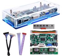 Nt68676 Hdmi Vga Dvi Arcade Audio Input Lcd Controller Driver Board Kit Avec Boîtier Pour Hsd190Men4 M170En06 M170Eg01 17"" 19"" 1280X1024 4Ccfl 30Pin Lcd Panel, Fit For Arcade1Up Mo[ZHB1792]