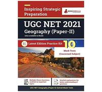 Nta Ugc Net/Jrf Geography Book 2023 - Concerned Subject