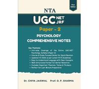 NTA UGC-NET/JRF PAPER - 2 PSYCHOLOGY COMPREHENSIVE NOTES