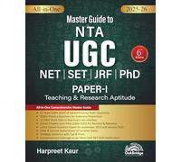 NTA UGC NET Paper 2025 by Harpreet Kaur | All-in-One Master Guide for Teaching and Research Aptitude NET, SET, JRF, PhD | 4000+ Practice Questions | 11 Free Mock Tests | 21 Years Chapter wise Solved P