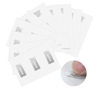 Ntag213 Lot de 30 étiquettes autocollantes NFC programmables avec mémoire de 137 octets compatibles avec tous les smartphones et appareils compatibles NFC