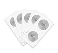 NTAG215 Lot de 10 étiquettes autocollantes NFC rondes réinscriptibles programmables RFID 504 octets de mémoire pour appareils compatibles NFC Android iOS