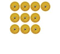 NTAG215 Lot de 10 étiquettes NFC programmables de 10 mm, étiquettes NFC FPC anti-métal rondes imperméables et flexibles pour téléphones, portables, automatisation