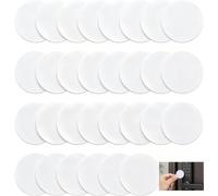 Ntag215 Lot de 30 autocollants NFC réinscriptibles avec puce NFC et cartes NFC programmables Mémoire de 504 octets pour Apple iPhone iOS Android Applications pour tous les téléphones portables