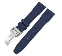 NTALJC 20 mm 21 mm 22 mm Soft FluorObber FKM Watchband pour IWC Big Pilot Portofino Natural Rubber Watch Strap Tools