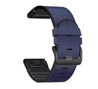 NTALJC 22 mm 26 mm pour Fenix 6 / 6x Bandle de remplacement en cuir Bandle de surveillance à version rapide pour Fenix 5/5 plus / 5x Smart Watch Band