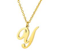 NTALJC A à z en acier inoxydable avec des lettres anglaises Melon Button Men (J, une taille)