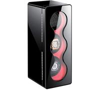 NTALJC Automatic Watch Winder Box Black,3 Wooden Battery Silent Watches Winders Display Box Storage Case