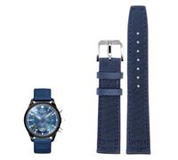 NTALJC Band de montre en nylon haute densité pour IWC IW377724 IW371614 STRAPE DE MONTRE 20 mm 21 mm 22 mm Bracelet Black ArmyGreen Blue Toile