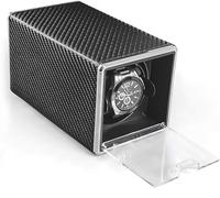NTALJC Boîte d'enroulement Watch Windrs - Mini 1 + 0 Boîte de Travail de Montre Automatique Affiche mécanique Motor Moteur Rotateur Rotator Tenteur de l'enroulement Boîte de Stockage Affichage de