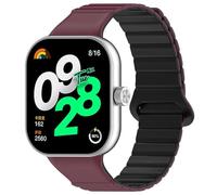 NTALJC Brotte magnétique en silicone pour Redmi Watch 4 Accessoires Remplacement Smart Watch Band Bracelet Soft Sport pour Miband 8pro Watch Bands