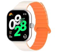 NTALJC Brotte magnétique en silicone pour Redmi Watch 4 Accessoires Remplacement Smart Watch Band Bracelet Soft Sport pour Miband 8pro Watch Bands