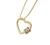NTALJC Collier de ferme en spirale de qualité 3 colliers colliers pendentifs bijoux