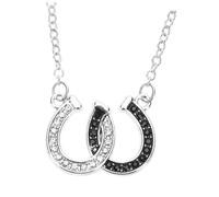 NTALJC Collier pendentif en fer à cheval Men des femmes Chaîne de conception créative pour les fêtes et les occasions spéciales bijoux uniques présents
