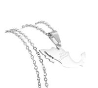 NTALJC Collier pour les femmes et les hommes, le Mexique Carte avec les villes Collier