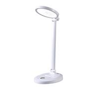 NTALJC Creative Simple Study Desk Light White Flimable Dimmable LED Lampe d'écriture adaptée à la table de chevet de chambre à coucher