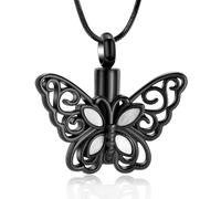 NTALJC Crémation bijoux creux de papillon creuse