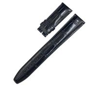 NTALJC Cuir Real Cow Hide Watch Band pour IWC Portuyser Porotfino Family Pilot's Watches 20mm 21 mm 22 mm Slecche de montre Boucle pliante