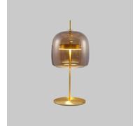 NTALJC Desk lamp Scandinavian Postmodern Designer Model House Light FashClassic Glass Lamp Living Room Study Reading Table Bar B&B Farmhouse DecoratLighting Fixture(Orange)