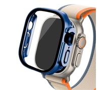 NTALJC Étui en verre pour Ultra 2 Case 49 mm SMAR TWATCH PC PCUMER ÉCRANSE PROTECTEUR COUVERTÉ COUVERT