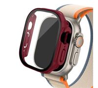 NTALJC Étui en verre pour Ultra 2 Case 49 mm SMAR TWATCH PC PCUMER ÉCRANSE PROTECTEUR COUVERTÉ COUVERT