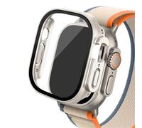 NTALJC Étui en verre pour Ultra 2 Case 49 mm SMAR TWATCH PC PCUMER ÉCRANSE PROTECTEUR COUVERTÉ COUVERT