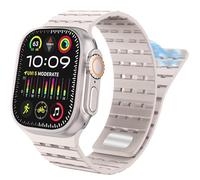 NTALJC For Band 49mm 45mm 44mm 42mm Bands for Women Men, Sport Magnetic Silicone Strap for iWatch SE SE2& Series 9/8/7/6/5/4 Ultra 2/Ultra