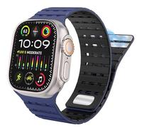 NTALJC For Band 49mm 45mm 44mm 42mm Bands for Women Men, Sport Magnetic Silicone Strap for iWatch SE SE2& Series 9/8/7/6/5/4 Ultra 2/Ultra