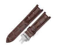NTALJC Genuine Leather Watch Straps For GC Ya133309 Watch Chain