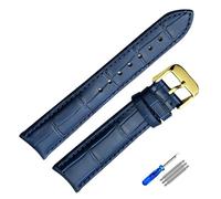 NTALJC Genuine Leather Watchband For Tissot Mens Watch Strap