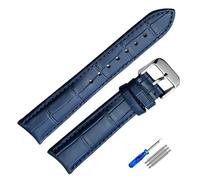 NTALJC Genuine Leather Watchband For Tissot Mens Watch Strap