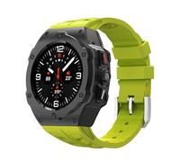 NTALJC Kit de modification de luxe pour Galaxy Watch Ultra 47 mm en acier inoxydable Bobine de silicone pour Ultra 47mm DIY Accessoires Watch Bands